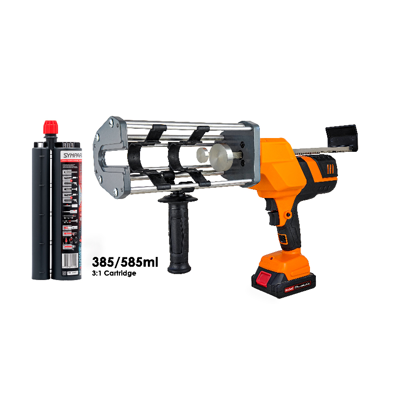 8000n Dual Caulking Gun, die Sie mit effizienten Lösungen für die Anwendung von Zweikomponentenkleber zur Verfügung stellen